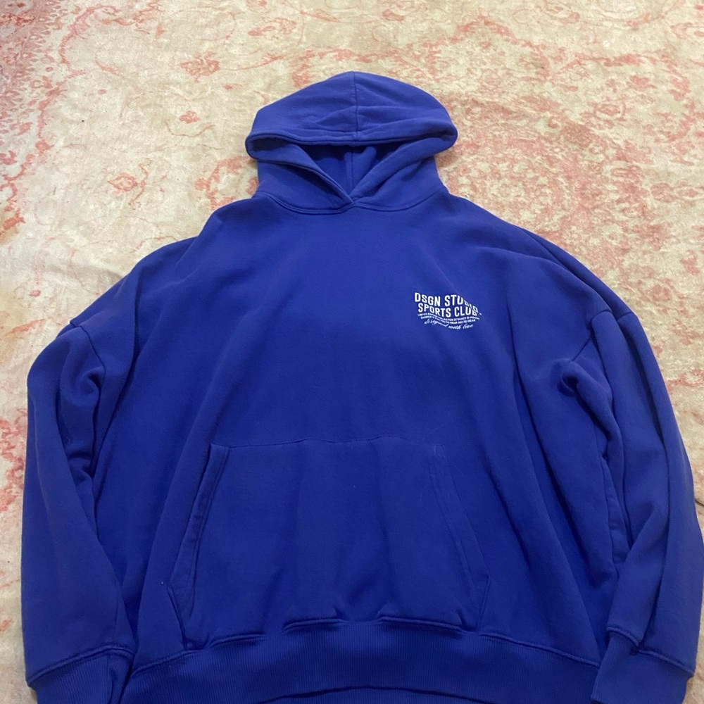 Boohoo Royal Blue Hoodie